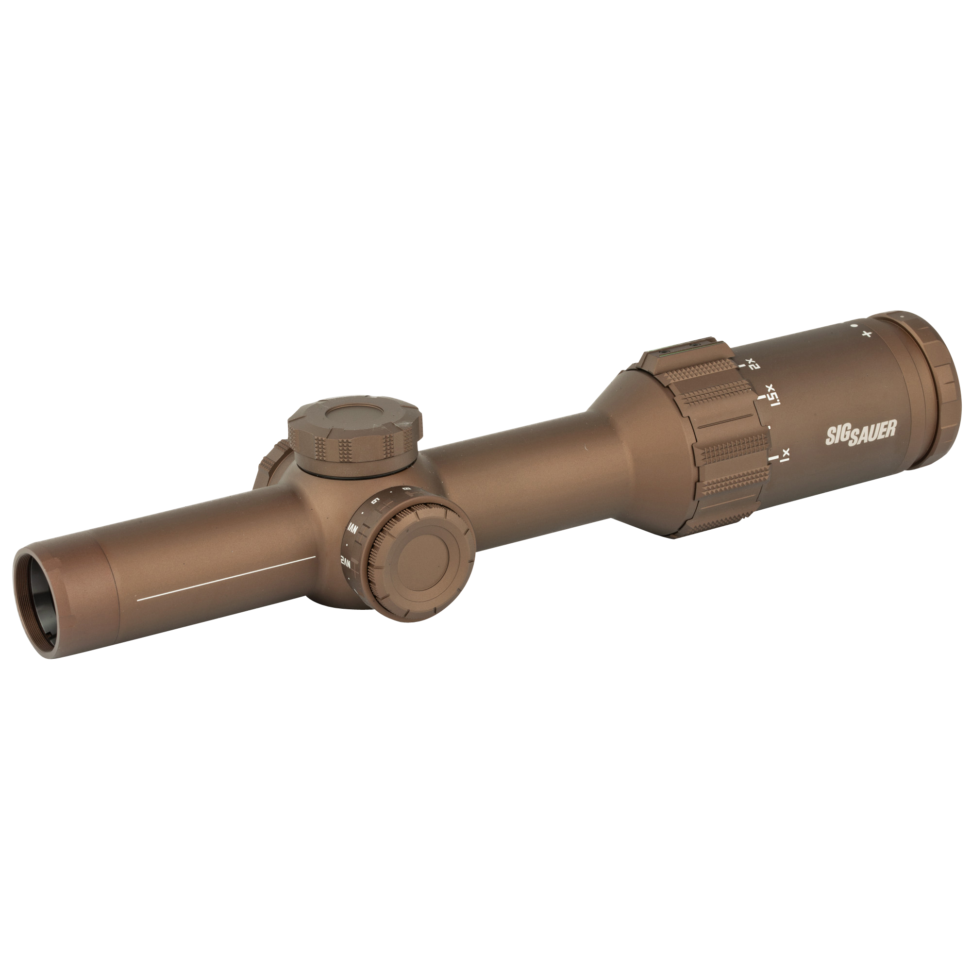 Sig Sauer Electro-Optics SOT61239 Tango6T  Flat Dark Earth 1-6x24mm 30mm Tube Illuminated DWLR6 Reticle