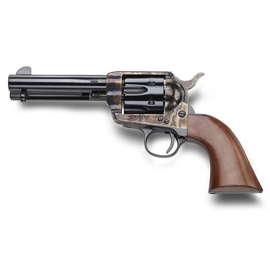 EMF Great Western II Californian Revolver 9mm 6rd Capacity 4.75in Barrel Steel BS & TG Walnut Grip