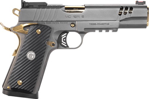 GIRSAN MC1911 NEGOTIATOR 10MM MATCH TITANIUM/GOLD 9RD TALO