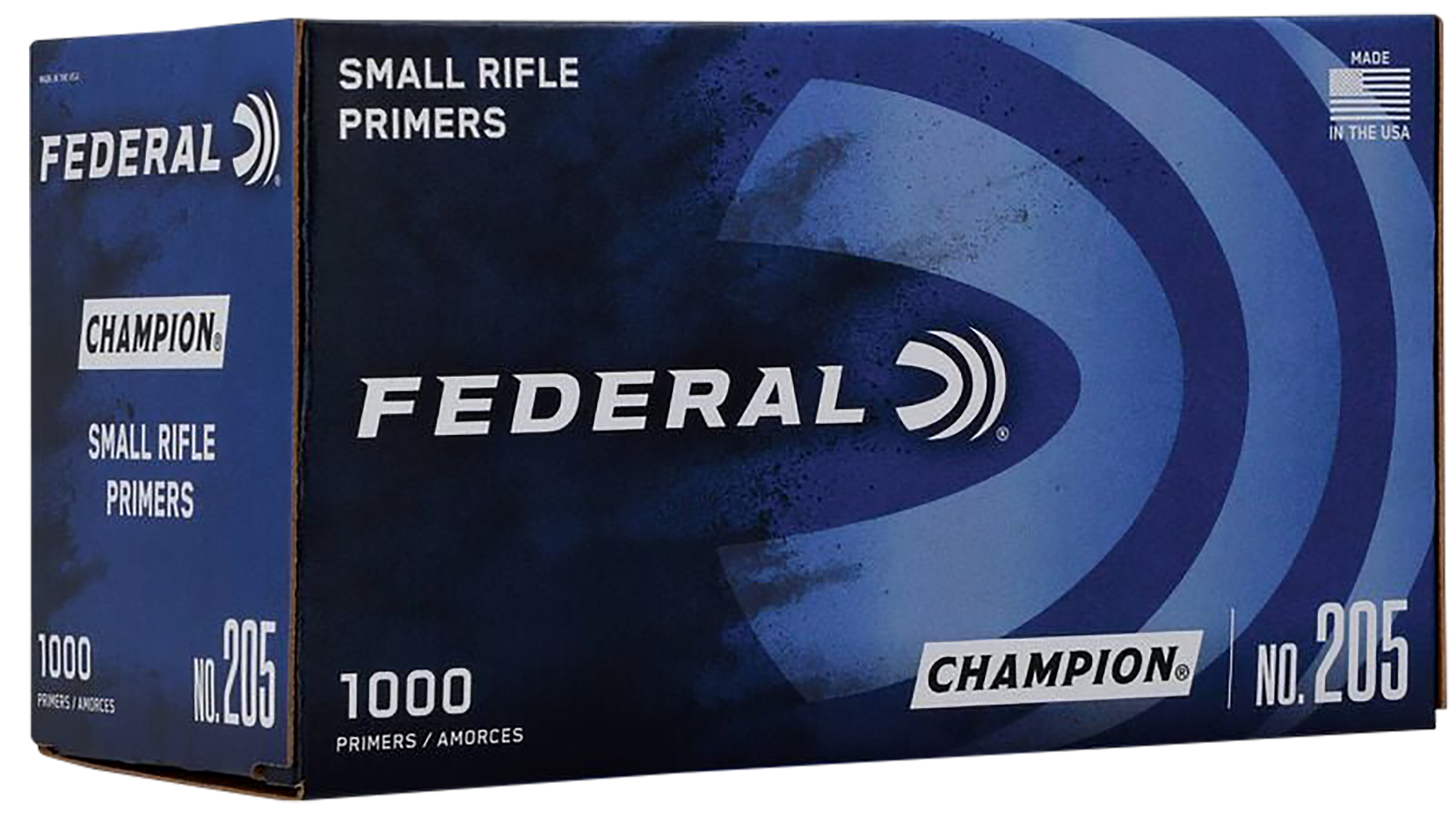 Federal 205 Champion Small Rifle Multi Caliber 1000 Per Box/5 Case