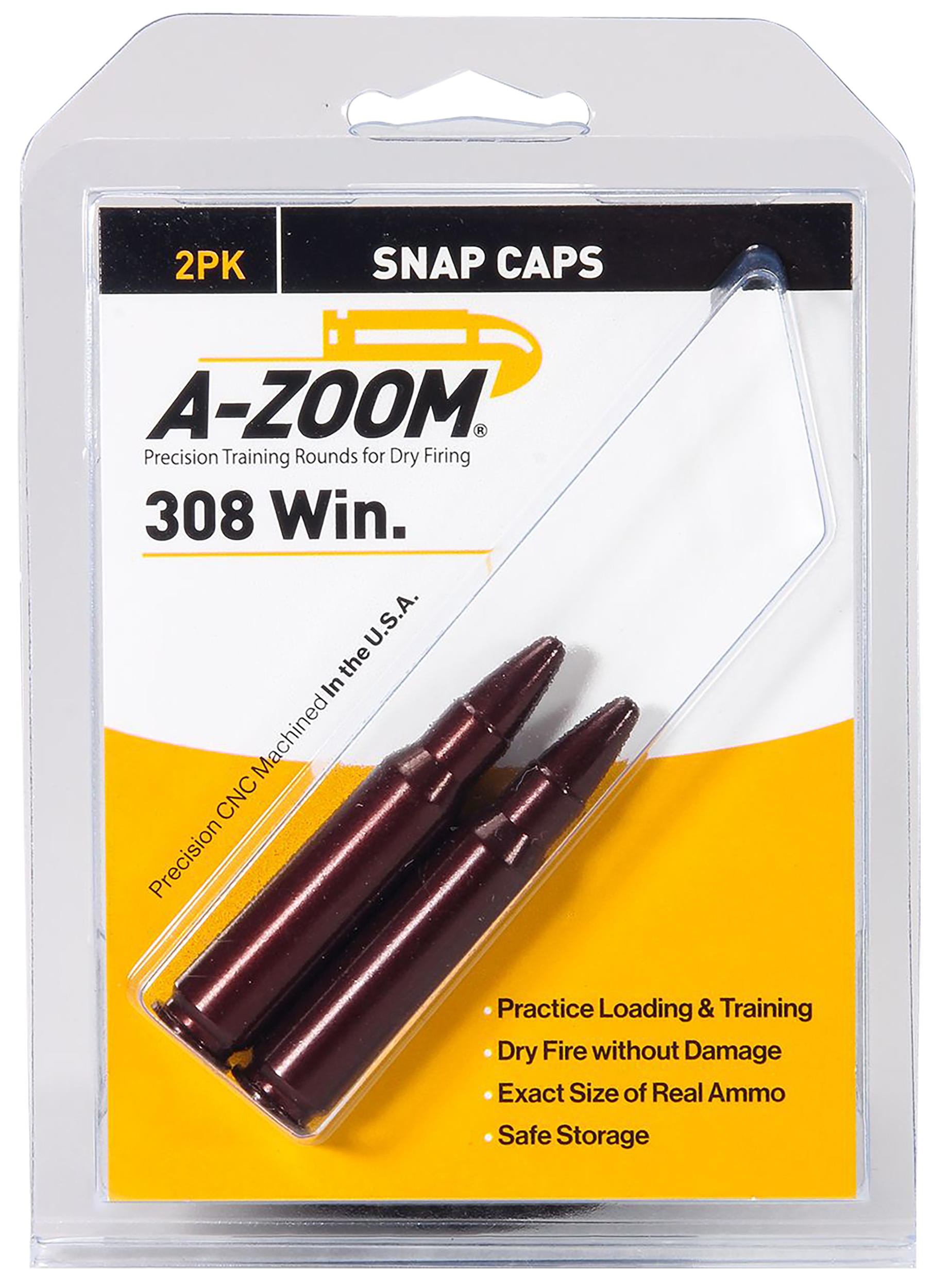 A-Zoom 12228 Rifle Snap Cap 308Win 2Pack