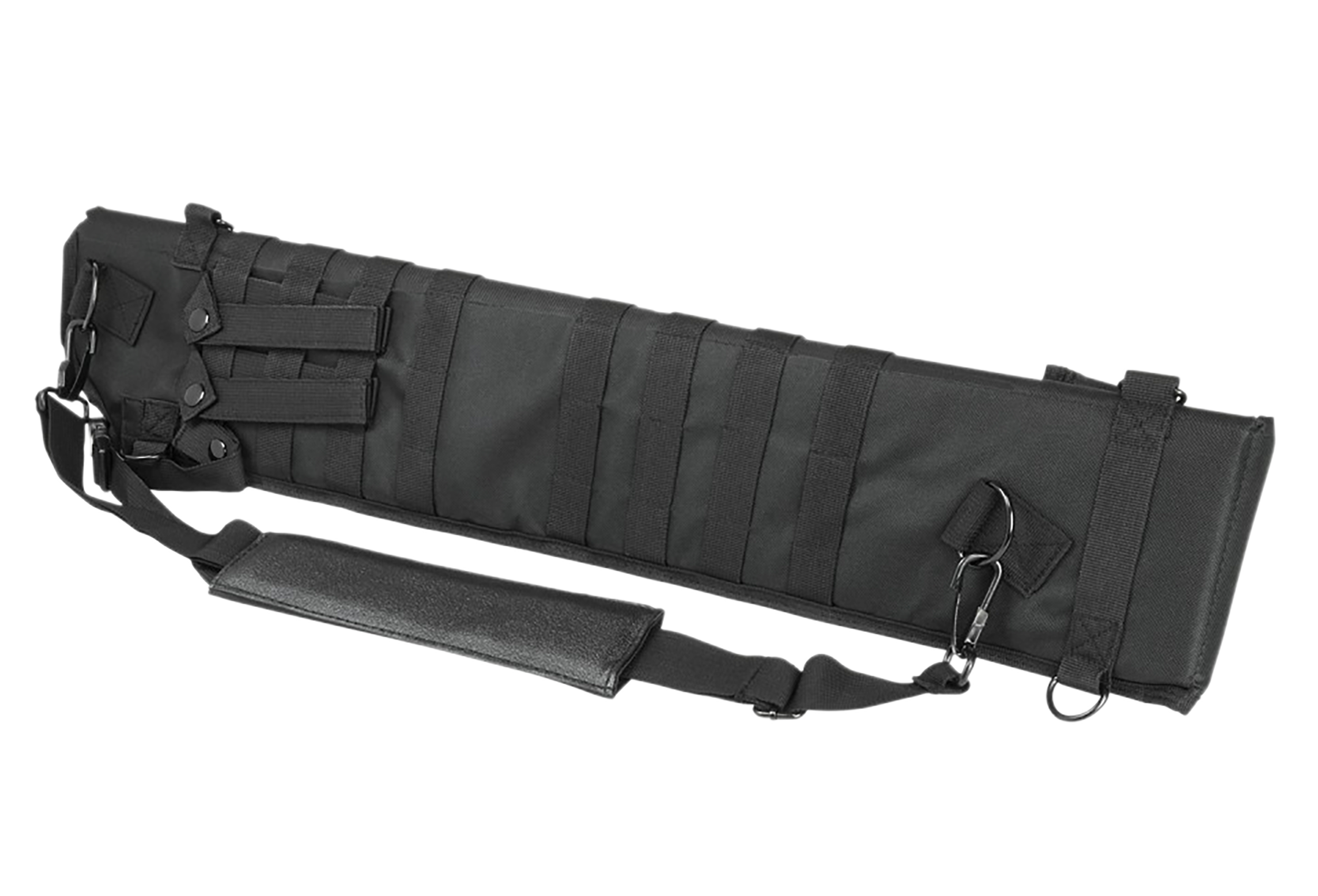 NcStar CVSCB2917B VISM Shotgun Scabbard Black 600D PVC 29"- 34.75"