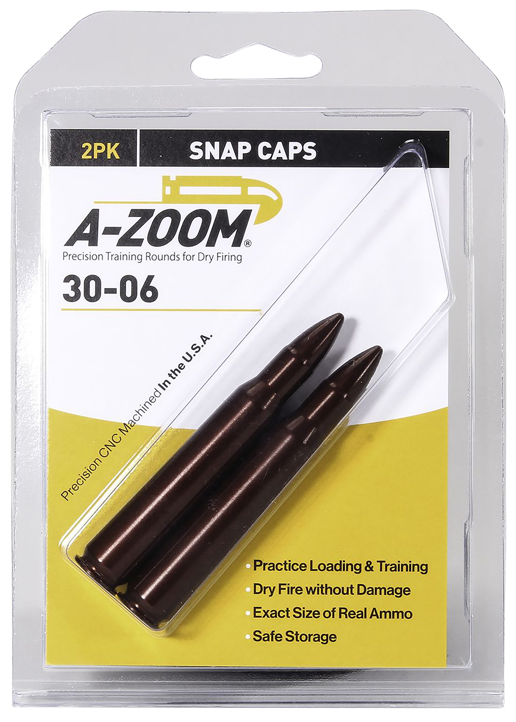 A-Zoom 12227 Rifle Snap Cap 30-06Springfield 2Pack