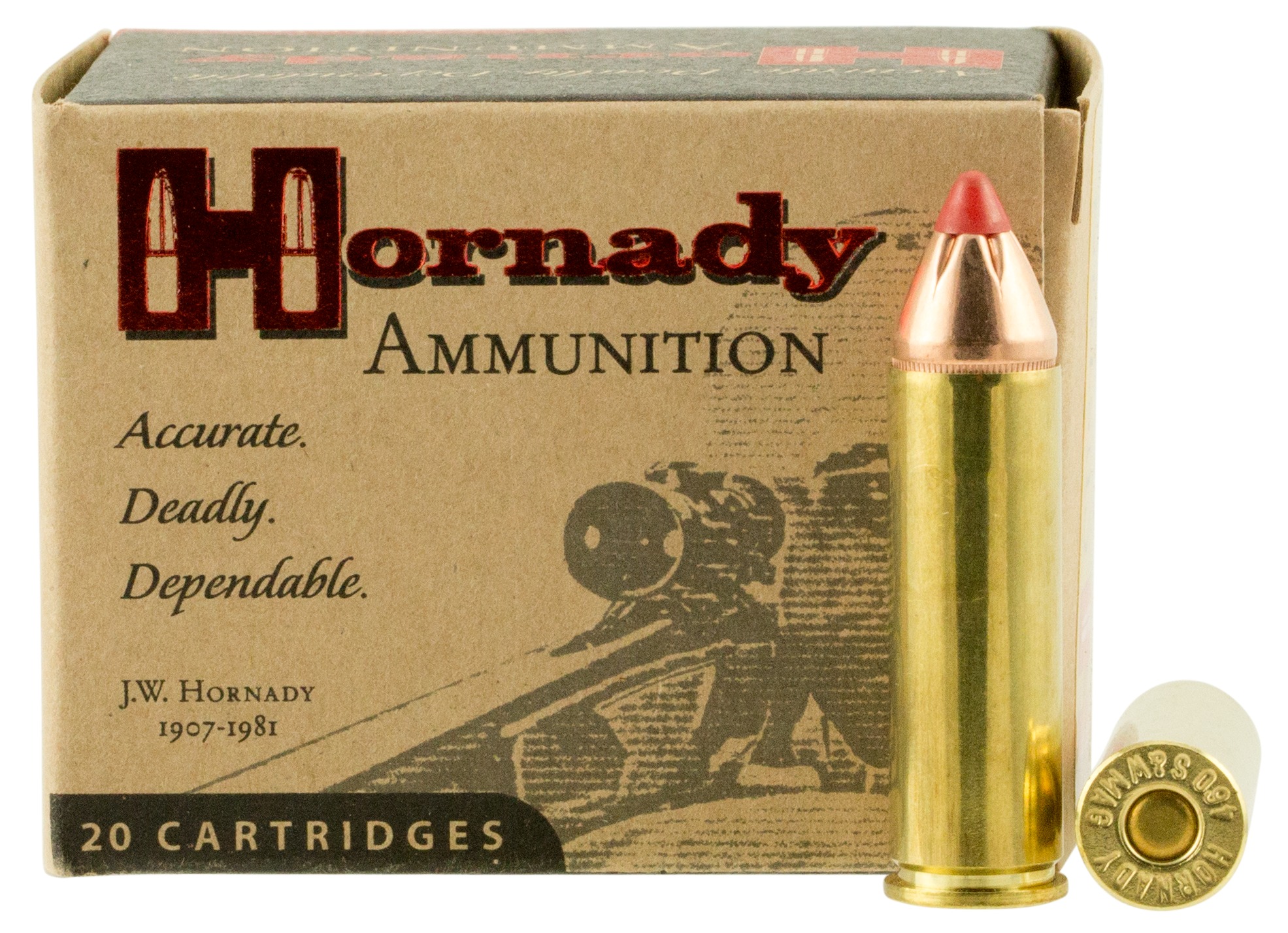 Hornady 9152 Custom  460S&WMag 200gr Hornady Flex Tip eXpanding 20 Per Box/10 Case