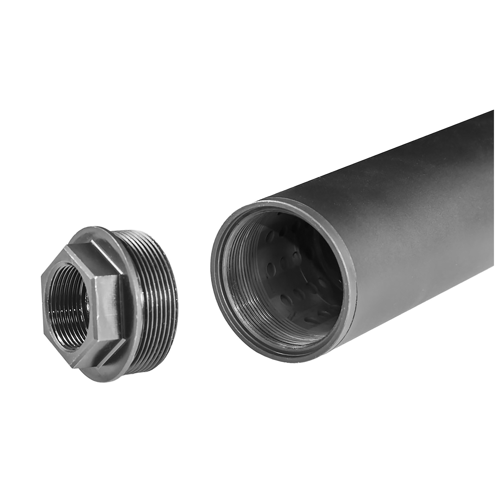 YHM 1/2"-36 CRBNE ADPTR SDWNR M2 BLK