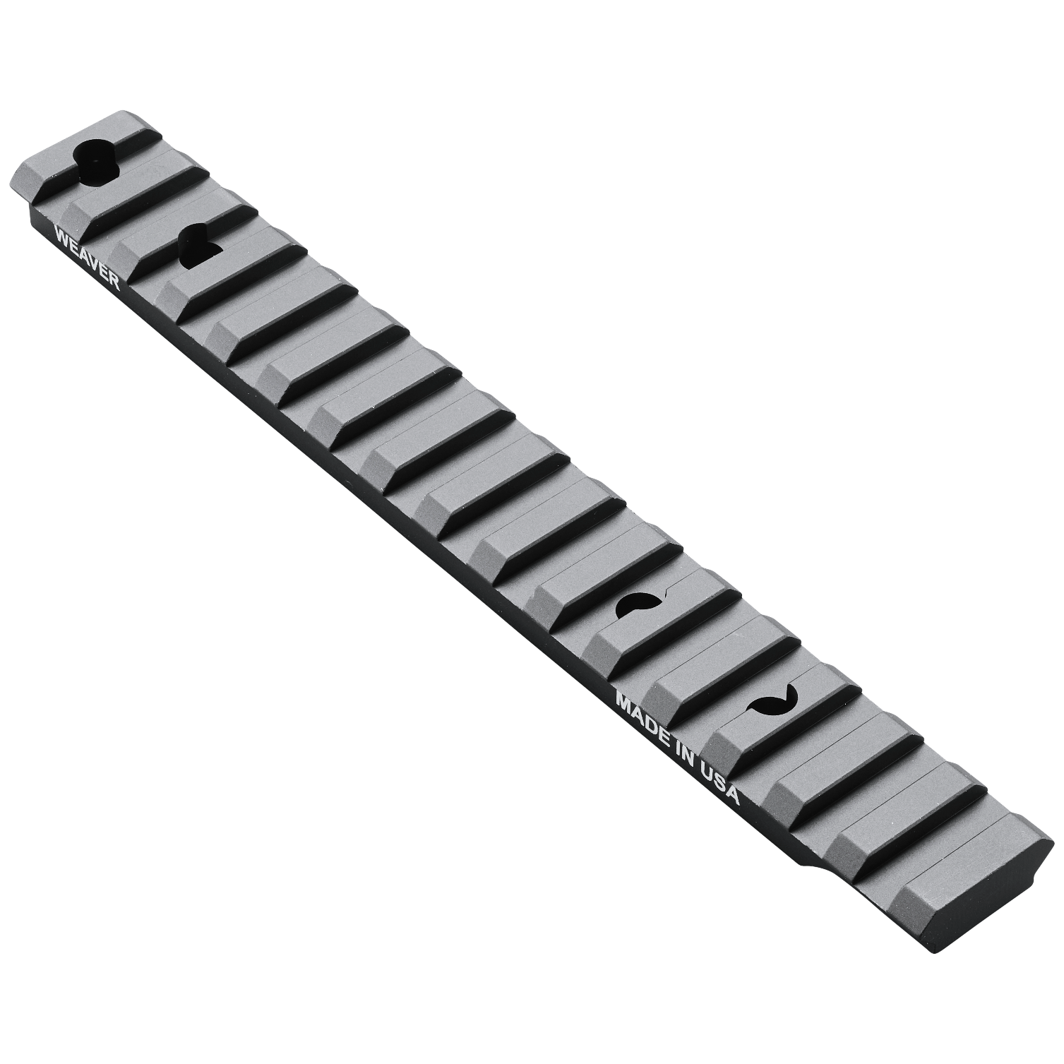 Weaver Mounts 99505 Multi-Slot Base  Extended Black Anodized Aluminum Fits Remington 783 Long Action
