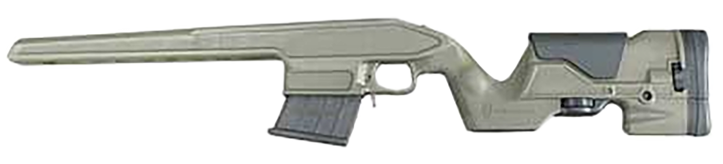 Archangel AA9130OD OPFOR Precision Stock OD Green Synthetic Fixed with Adjustable Cheek Riser for Mosin Nagant M1891