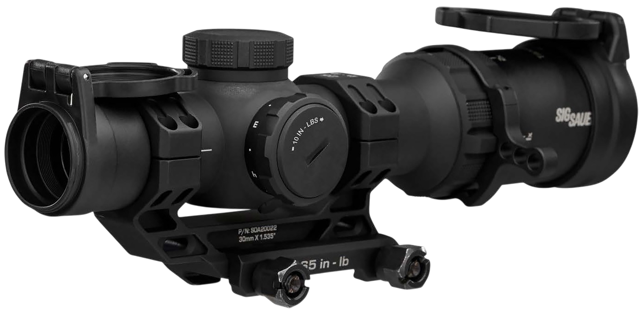 Sig Sauer Electro-Optics SOTMC11002 Tango-MSR  Black 1-10x 24mm Illuminated BDC Reticle