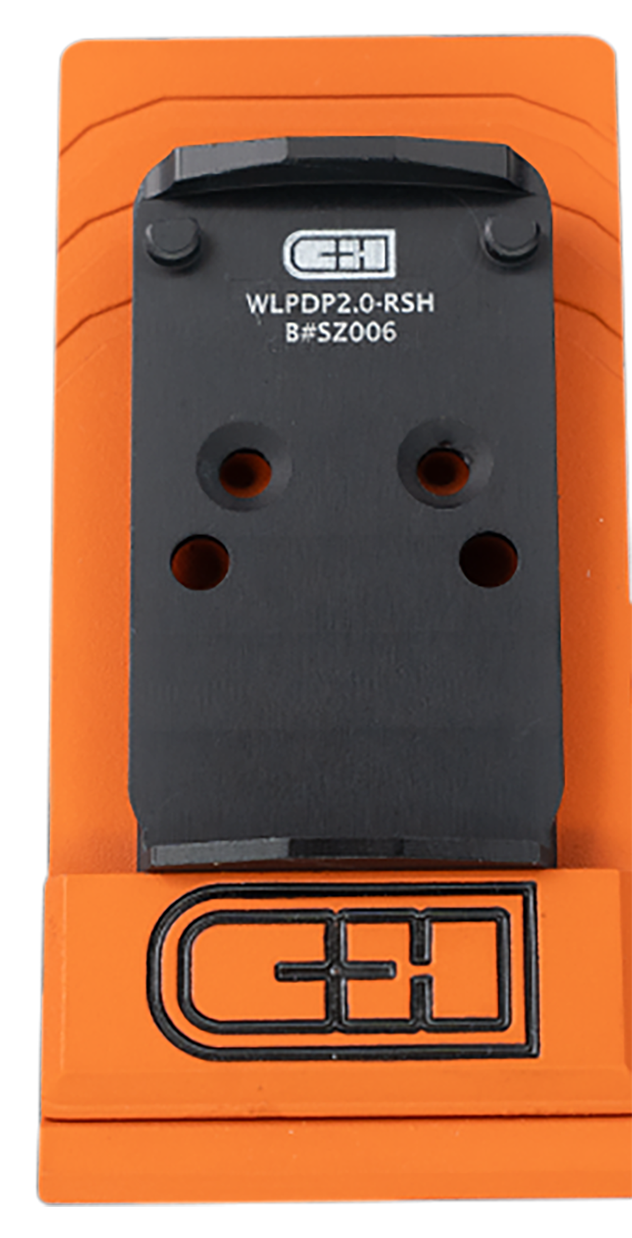 C&h Precision WLPDP2.0RSH Walther DEFENSE PDP 2.0  Black Anodized Trijicon/Holosun Pattern Footprint