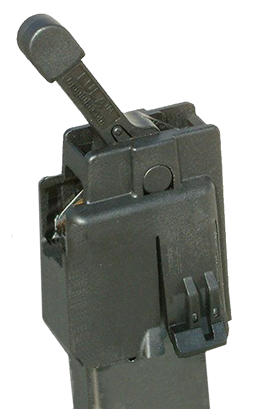 Maglula LU16B LULA Loader & Unloader Made of Polymer with Black Finish for 9mm Luger Colt SMG