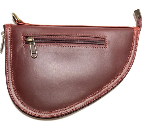 PALMETTO PISTOL CASE SMALL OX BLOOD-BROWN BUFFALO