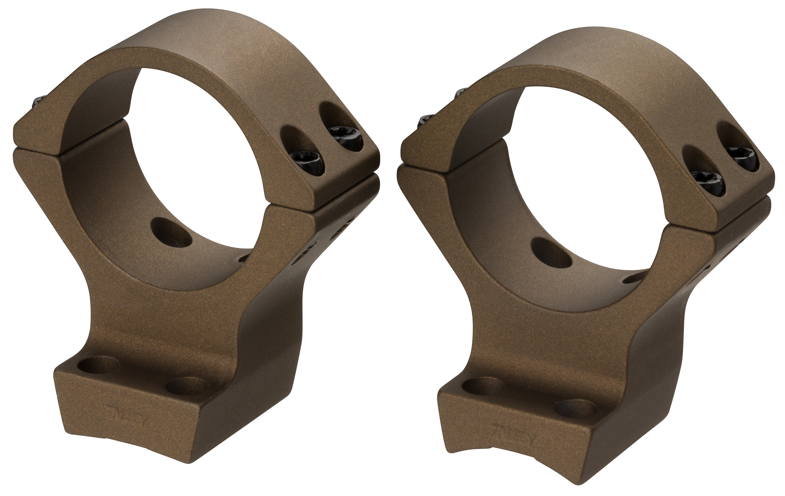 Browning 12535 X-Bolt Scope Mount System X-Lock Burnt Bronze Cerakote Aluminum 30mm Tube, Medium Rings