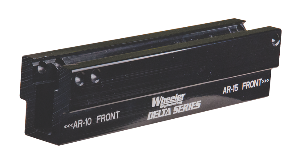 Wheeler 156888 Delta Series Upper Pic Rail Vise Block Black Aluminum Rifle AR-15/AR-10