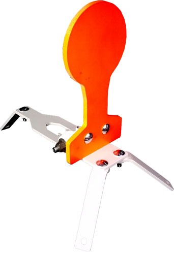 AR-MOR AR500 SPRINGER TARGET 3/8" THICK STEEL 6" ROUND TRGT