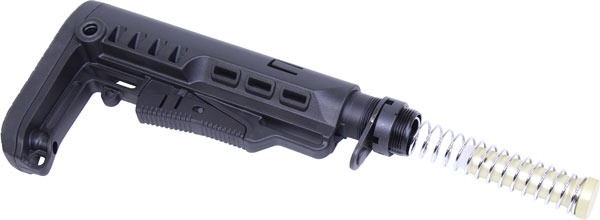GUNTEC MULTI CAL COLLAPSIBLE STOCK SET BLACK