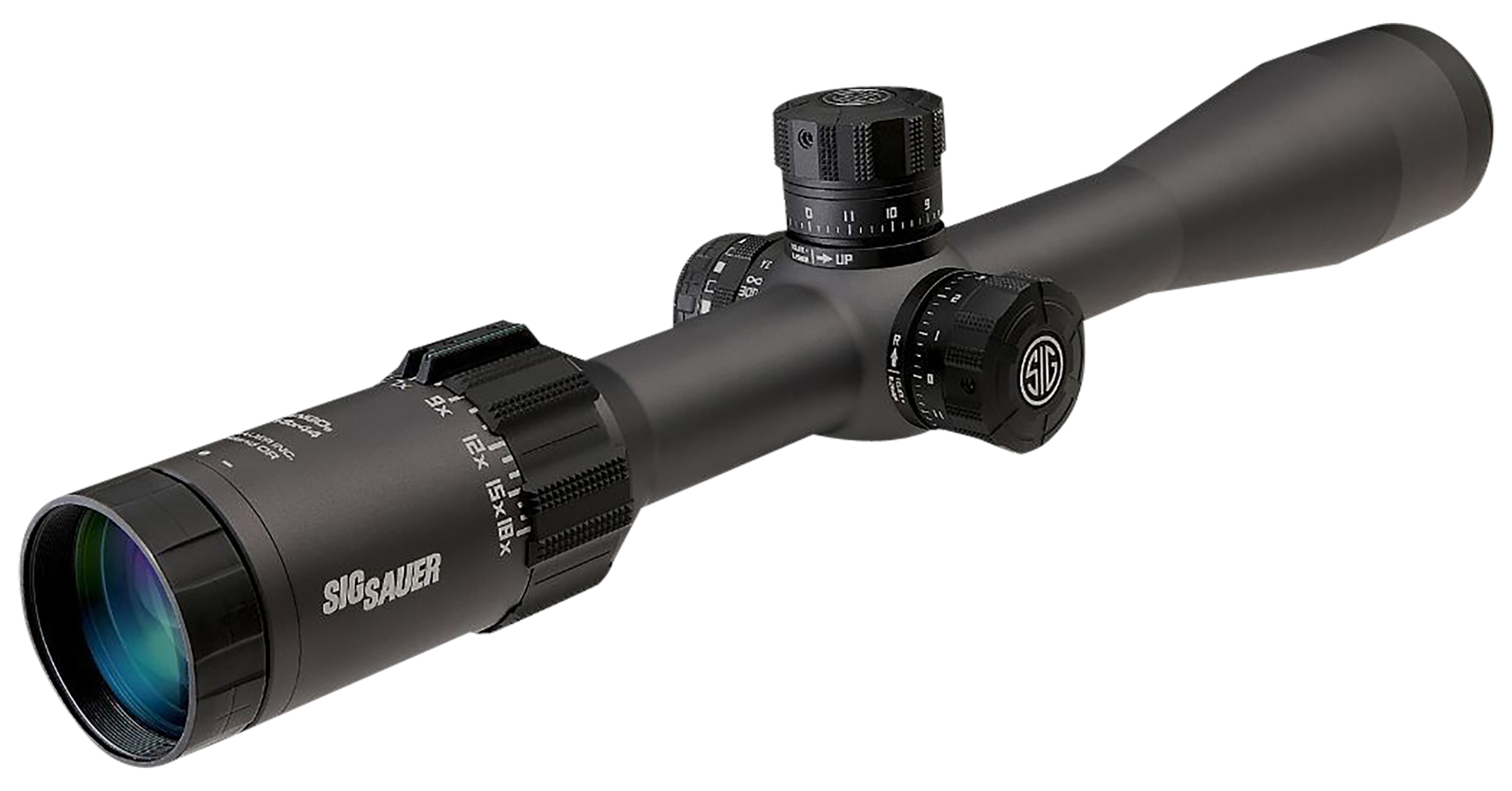 Sig Sauer Electro-Optics SOTD63112 Tango-DMR Black 3-18x44mm, 34mm Tube Illuminated MRAD Milling 2.0 Reticle