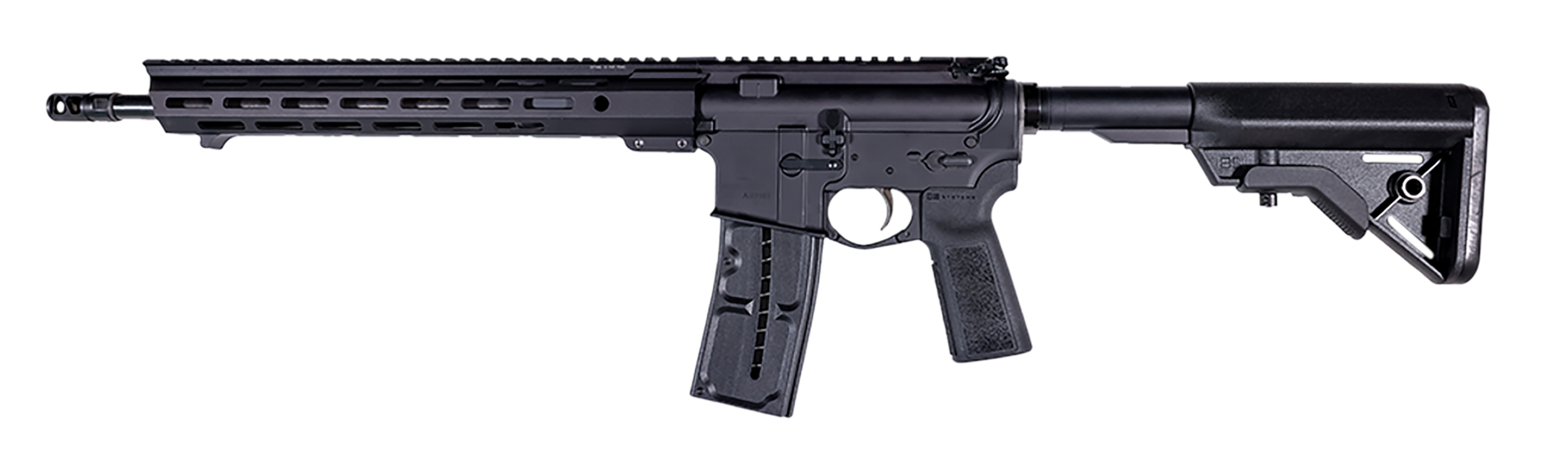 Franklin Armory 0010062BLK F17 L 17 WSM 10+1 16" Black Precision Barrel, Black Aluminum w/M-LOK & Picatinny Rail Receiver, Black Adjustable B5 Bravo Stock