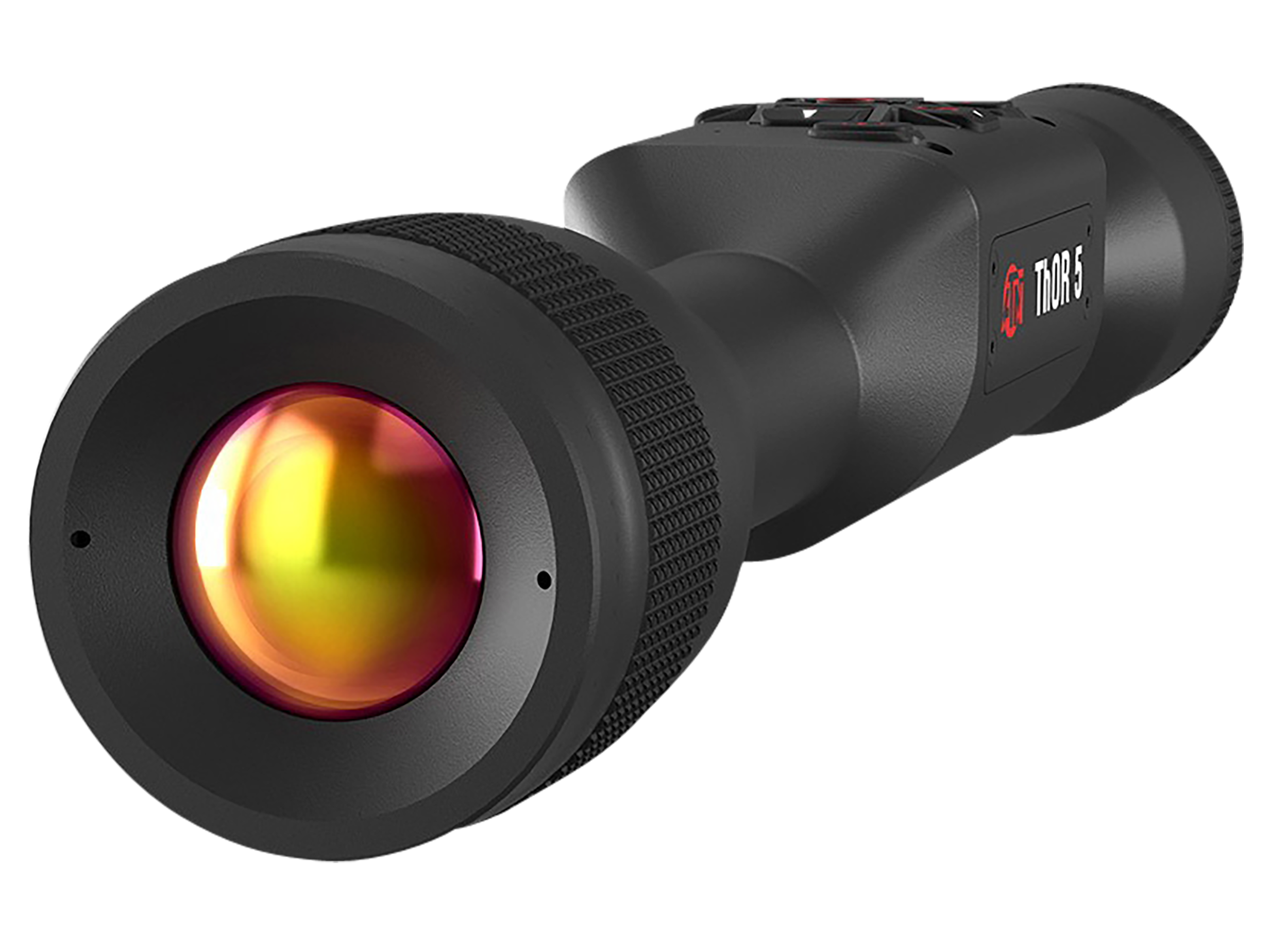 ATN TIWST5635A Thor 5 640 Thermal Rifle Scope, Black Anodized 3-24x Smart Mil Dot Reticle w/Zoom 640x480 12 Micron, 60 fps Resolution