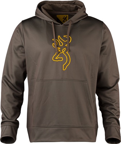 BROWNING TECH HOODIE LS MAJOR BROWN LARGE!