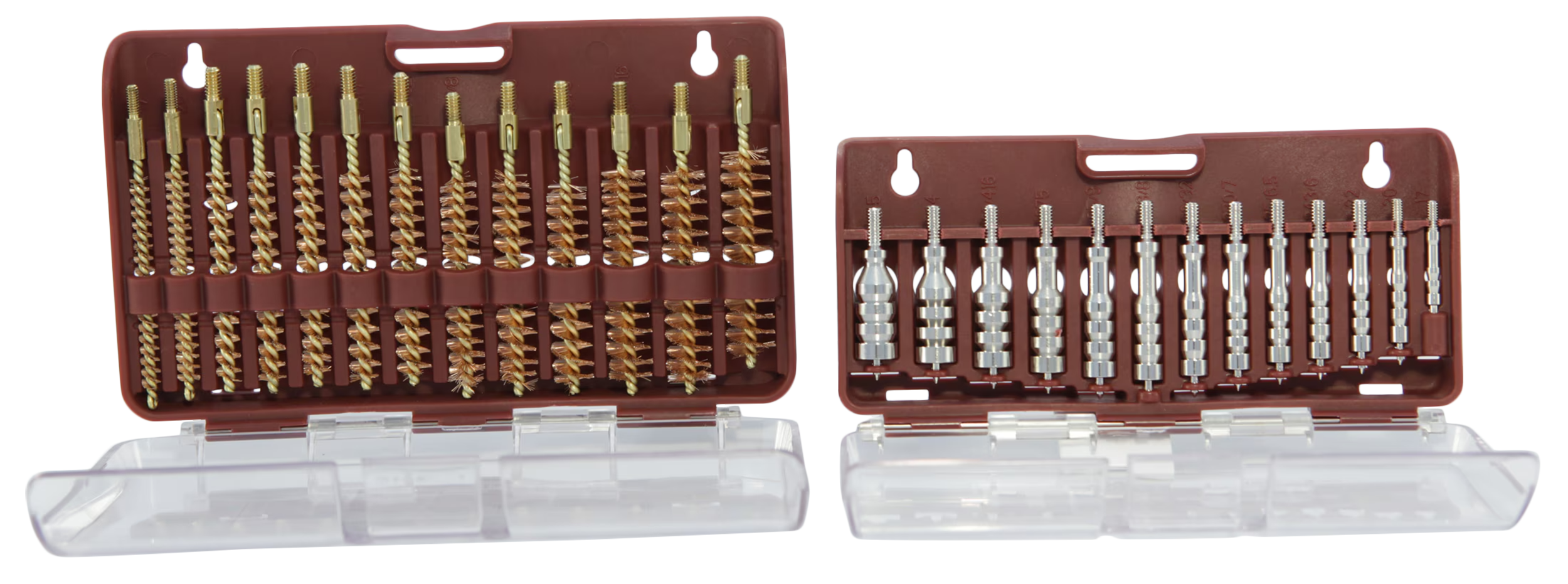 Tipton 444777 Jag & Brush Set 17-45 Cal 8-32" Thread 26 Pieces