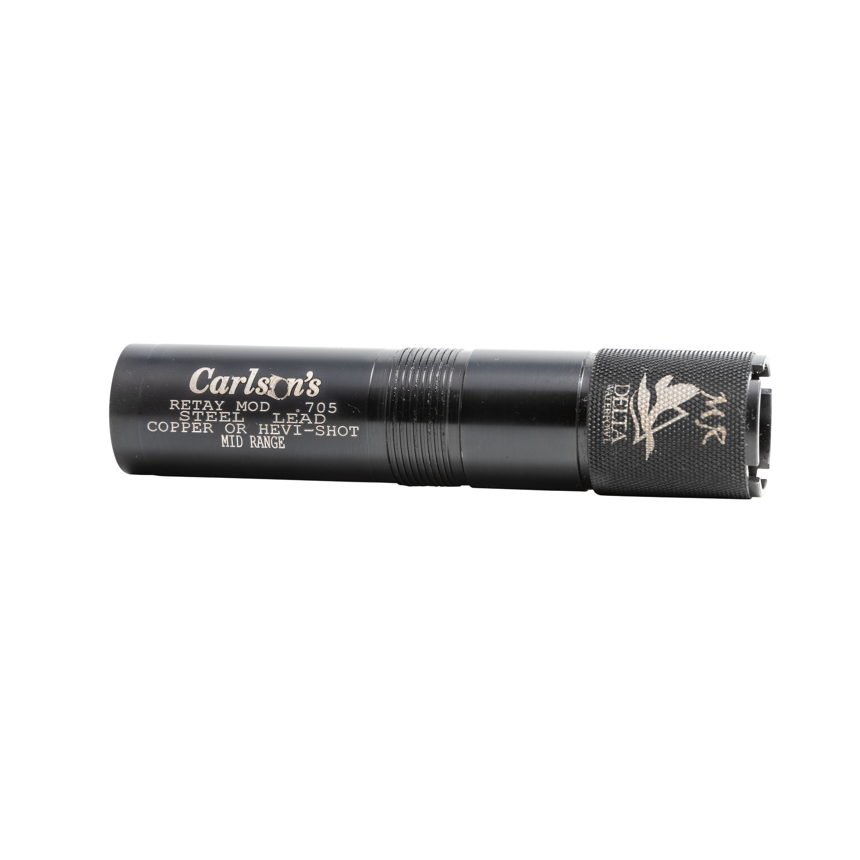 Carlson's Choke Tubes 07775 Delta Waterfowl  Retay 12 Gauge Mid-Range Extended 17-4 Stainless Steel