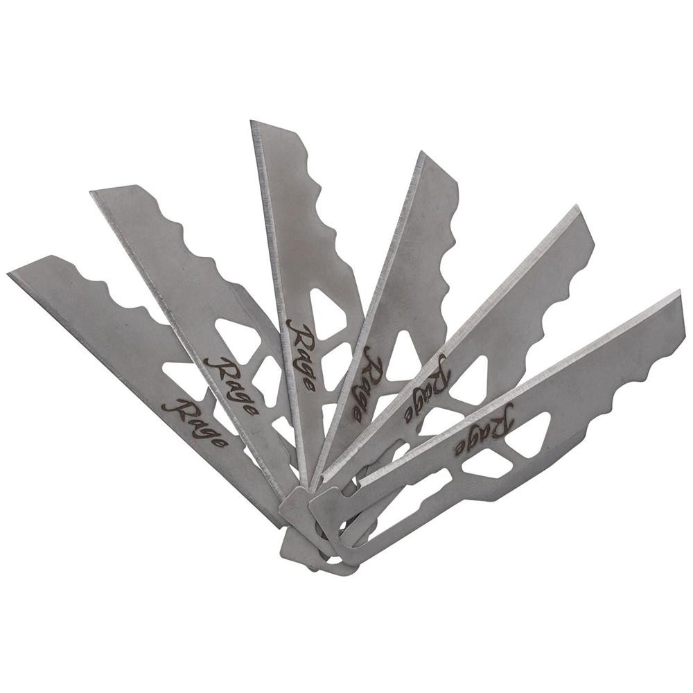 Schrade Enrage 6 Replacement Blades Utility Combo 6/ct