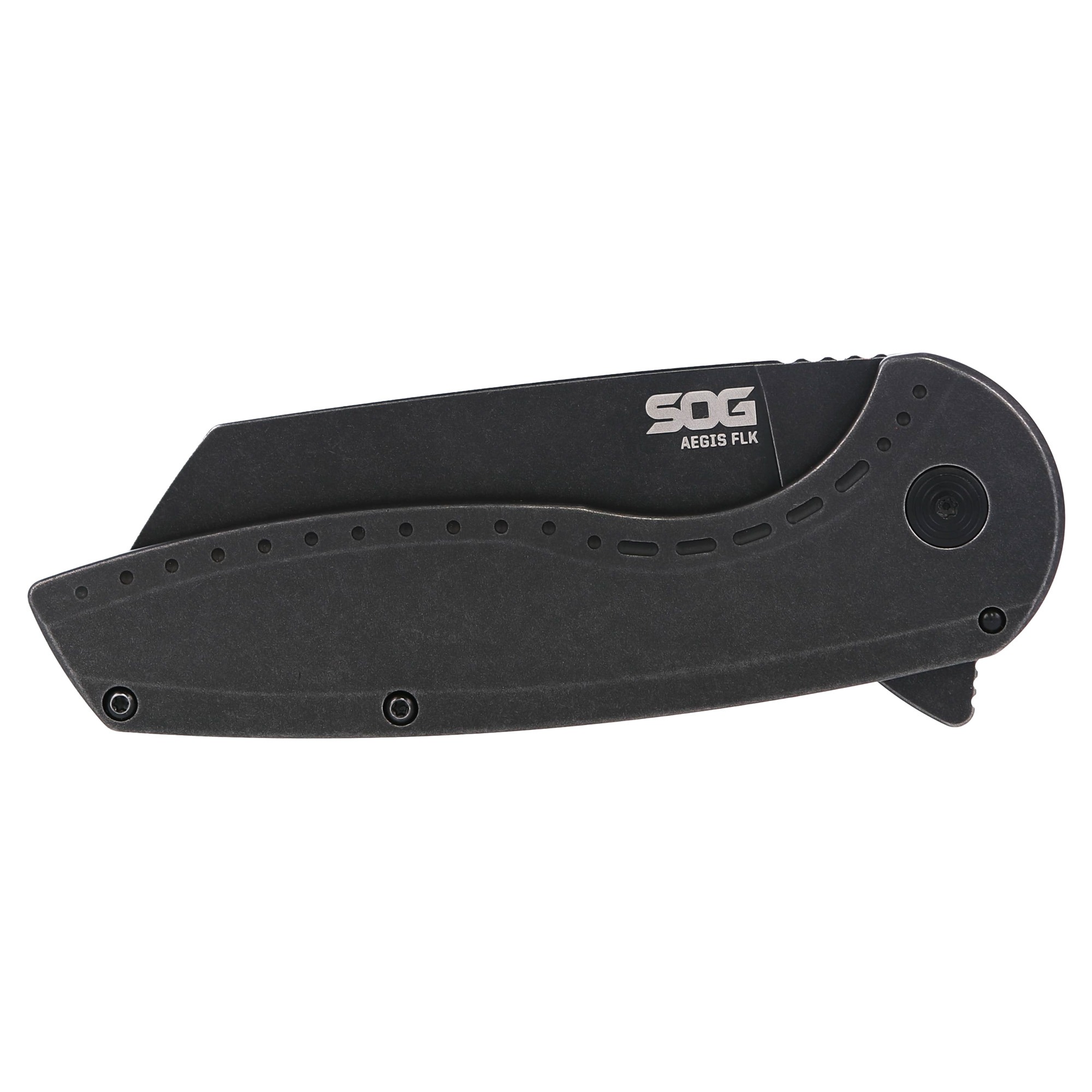 SOG AEGIS FLK 3.25" WHARNCLIFFE BLK