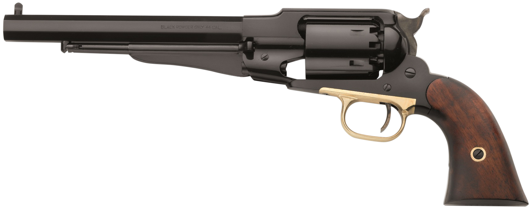 Pietta 1858 Remington Army 44 Cal 8" 6rd Blued Frame, Cylinder & Octagon Barrel