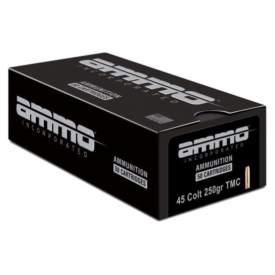 AMMO INC 45COLT 250G TMC 50RD BX/ 1000RD CASE