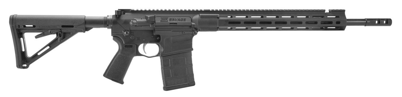 Savage Arms 22902 MSR 10 Hunter 308 Win 20+1 16.10" Matte Black Fluted Barrel, Matte Black Aluminum Picatinny Rail Receiver, Matte Black Magpul Adj Buttstock,  Black Magpul Grip, Right Hand