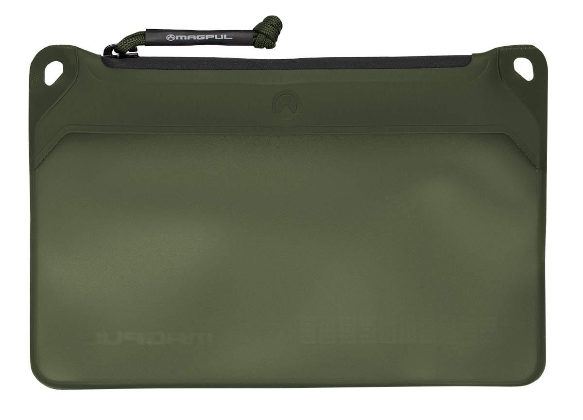Magpul MAG994-315 DAKA Pouch Windowed Small OD Green Polymer