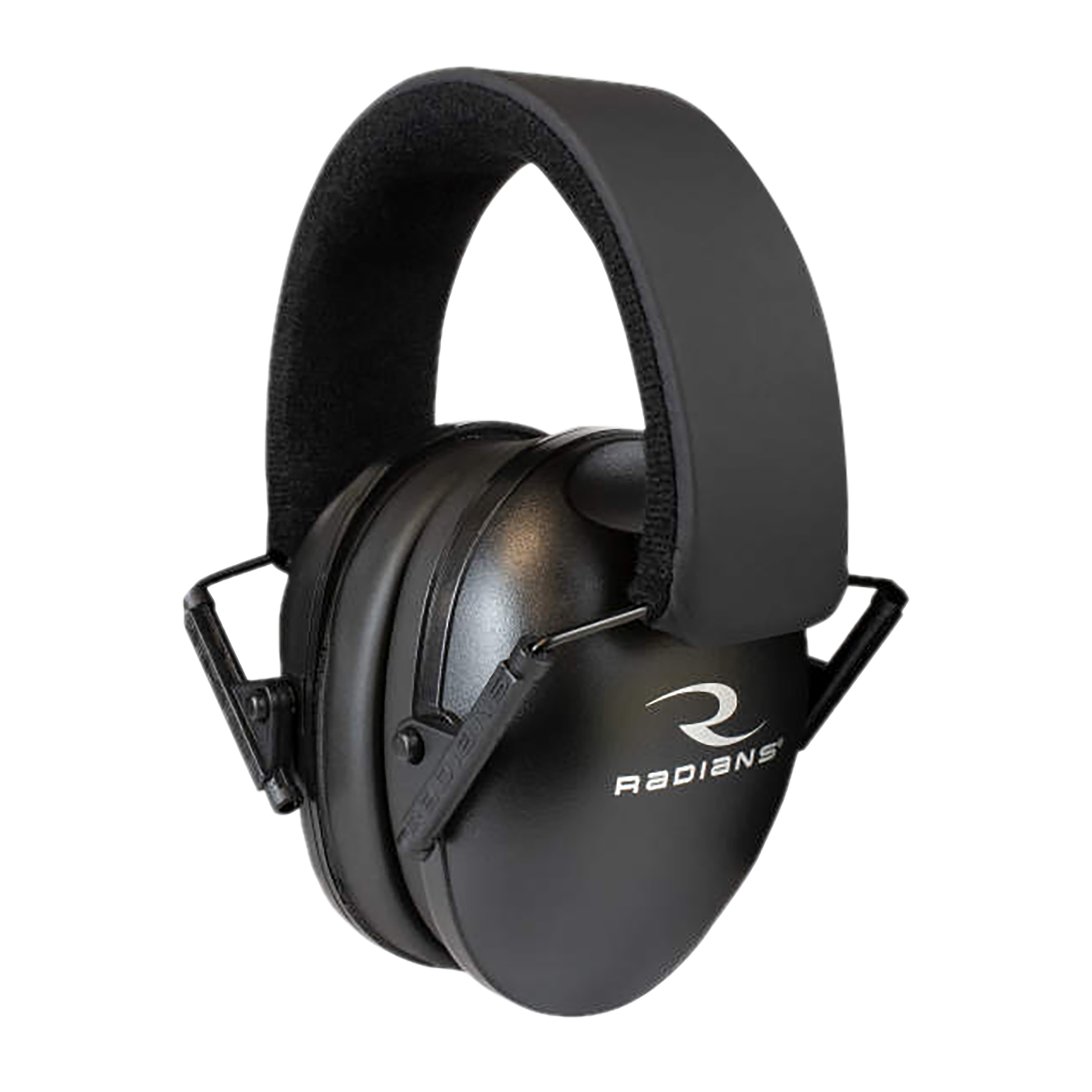 Radians LSO100CS Lowset Muff Polymer 21 dB Over the Head Black Adult 1 Pair