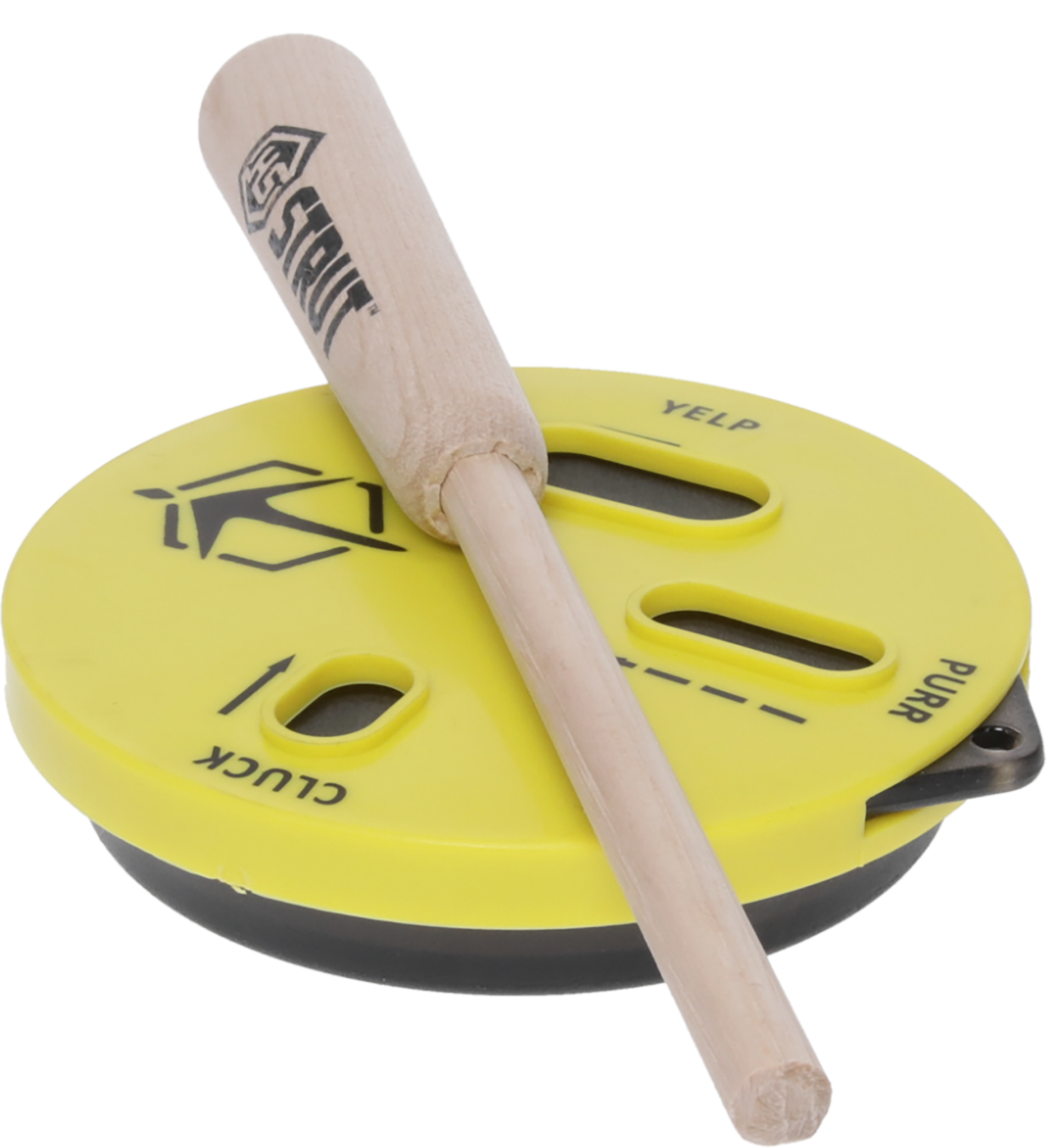 Hunters Specialties HSSTR100039 The Cookie Cutt'r Pot Call Attracts Turkey Species Yellow
