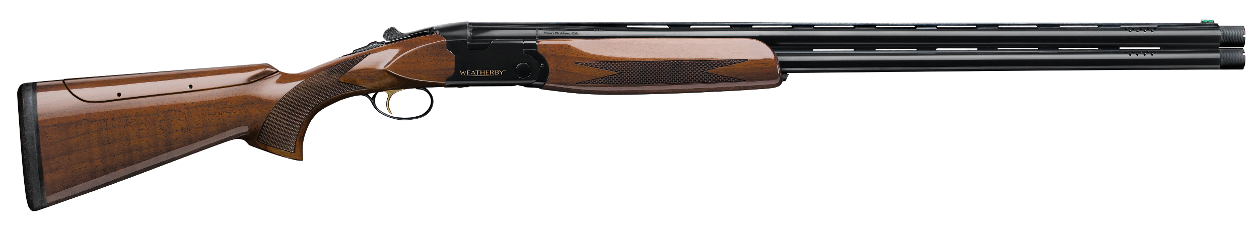 Weatherby OSP1230PGG Orion Sporting Full Size 12 Gauge Break Open 3" 2rd 30" Gloss Black Ported Vent Rib Barrel, Steel Receiver, Gloss Walnut Stock w/Adj Comb, Right Hand