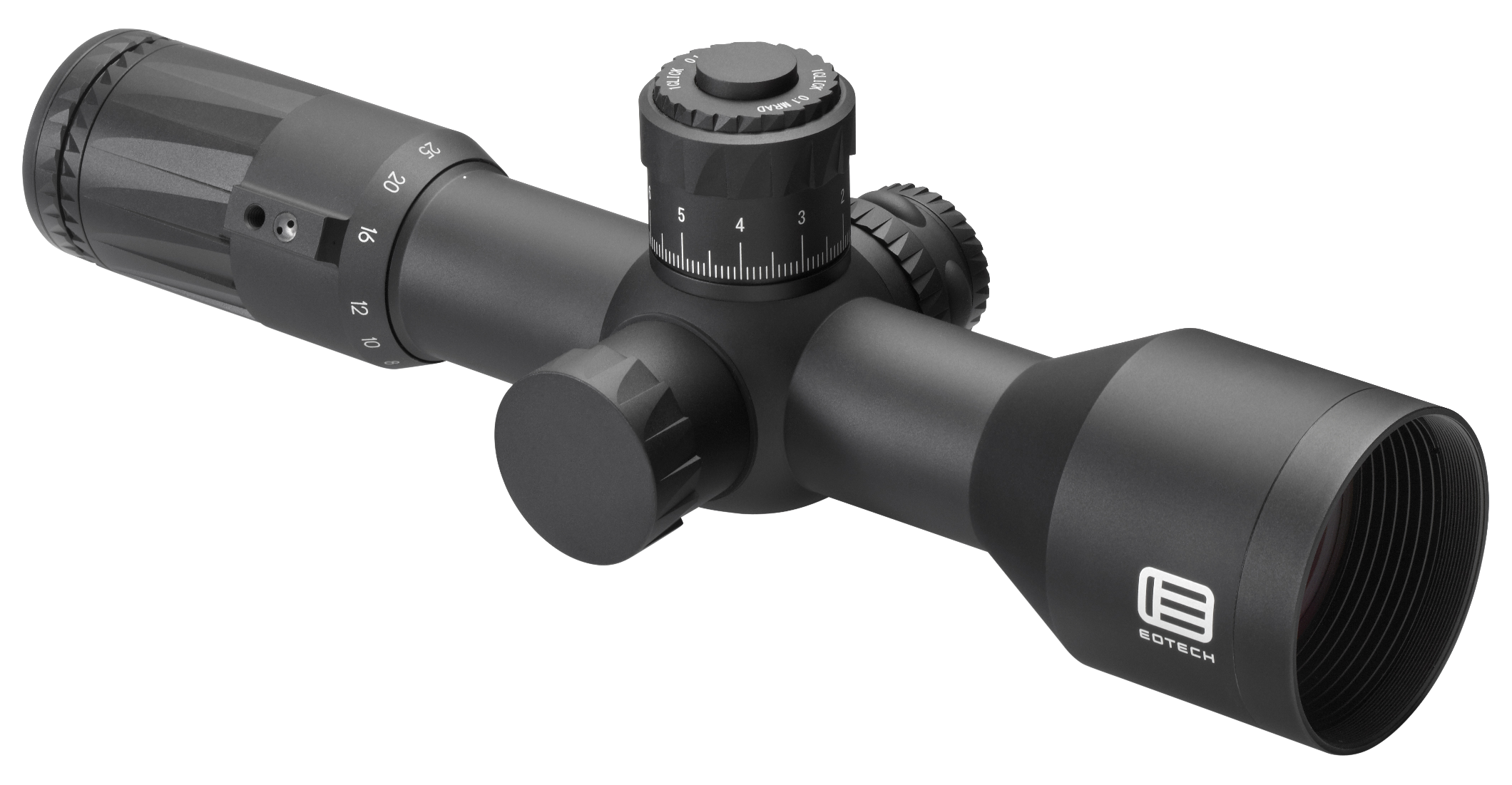 Eotech VDU525FFMD3 Vudu FFP Black Anodized 5-25x50mm 34mm Tube Illuminated MD3 MRAD Reticle Features Throw Lever