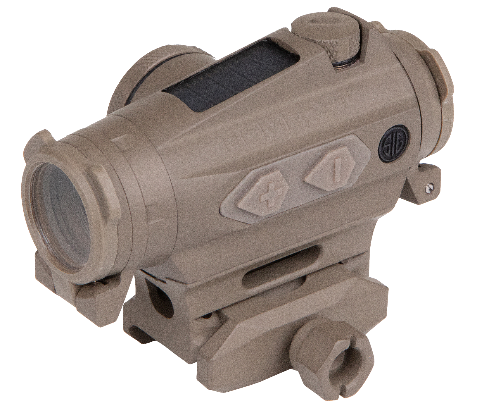 Sig Sauer Electro-Optics SOR43131 Romeo4T  Flat Dark Earth 1 x 20 mm 2 MOA Red Ballistic Dot/65 MOA Circle