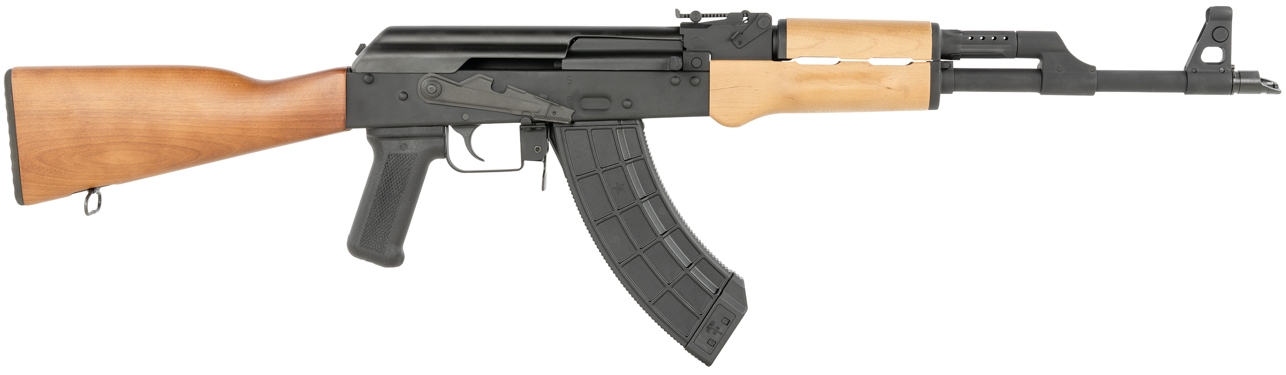 Century Arms RI3284N VSKA  7.62x39mm 30+1 16.50" Chrome Moly Steel Barrel w/Slant Compensator, Black Phosphate Receiver, American Maple Wood Stock, Black Polymer Grip
