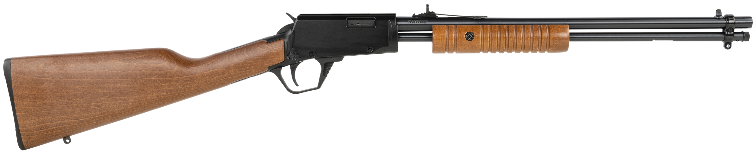 Rossi RP22181WD Gallery  Full Size 22 LR 15+1, 18" Polished Black Steel Barrel, Polished Black Steel Receiver, Hardwood Fixed Stock, Right Hand