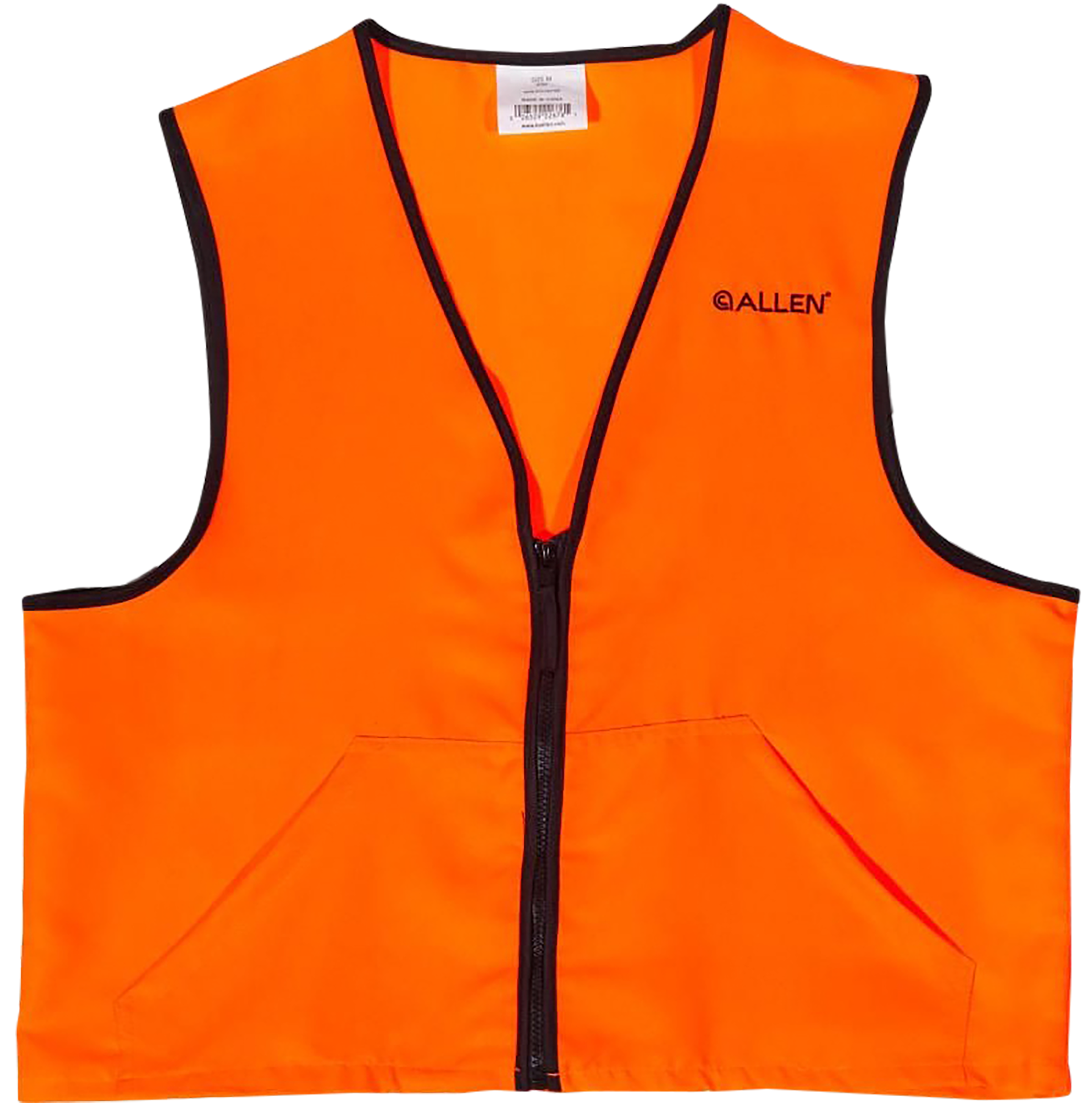 Allen 15765 Deluxe Hunting Vest Medium Orange Polyester