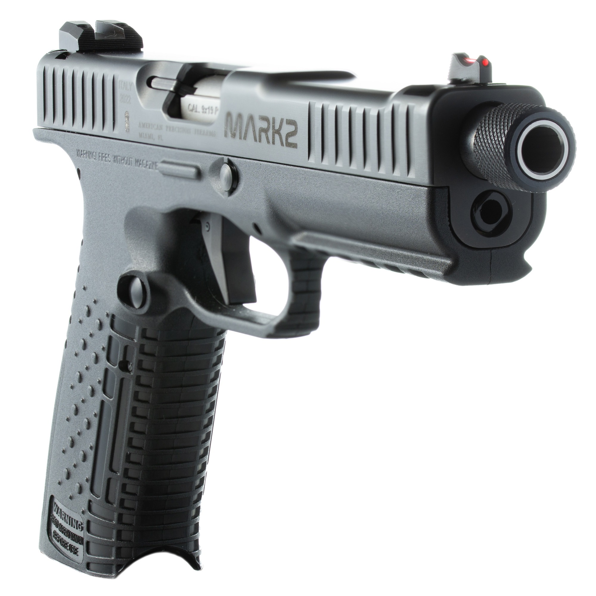 AMPF STRK 1 MK2 9MM 5.4" TB 17RD BLK