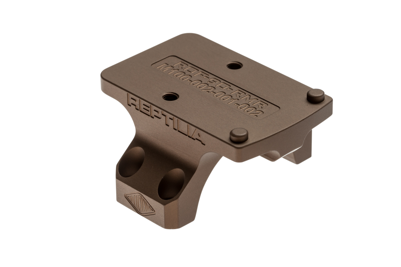 Reptilia LLC 100028 ROF-90  Flat Dark Earth Anodized Geissele 30mm Super Precision & Trijicon RMR