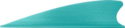 TAC VANES MATRIX 2.25" SHIELD CUT TURQUOISE 36 PACK<