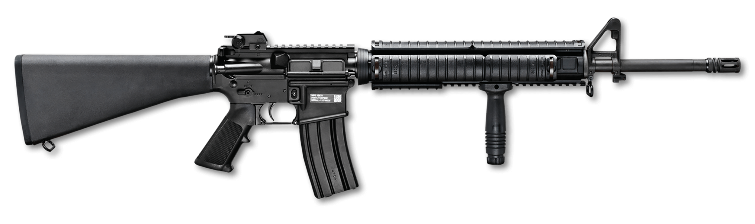 FN 36320 FN 15 M16 Military Collector 5.56x45mm NATO 30+1 20" Black Button Broached Barrel, Black Picatinny Rail Aluminum Receiver, Matte Black Synthetic A2 Stock, Black A2 Grip, Ambidextrous