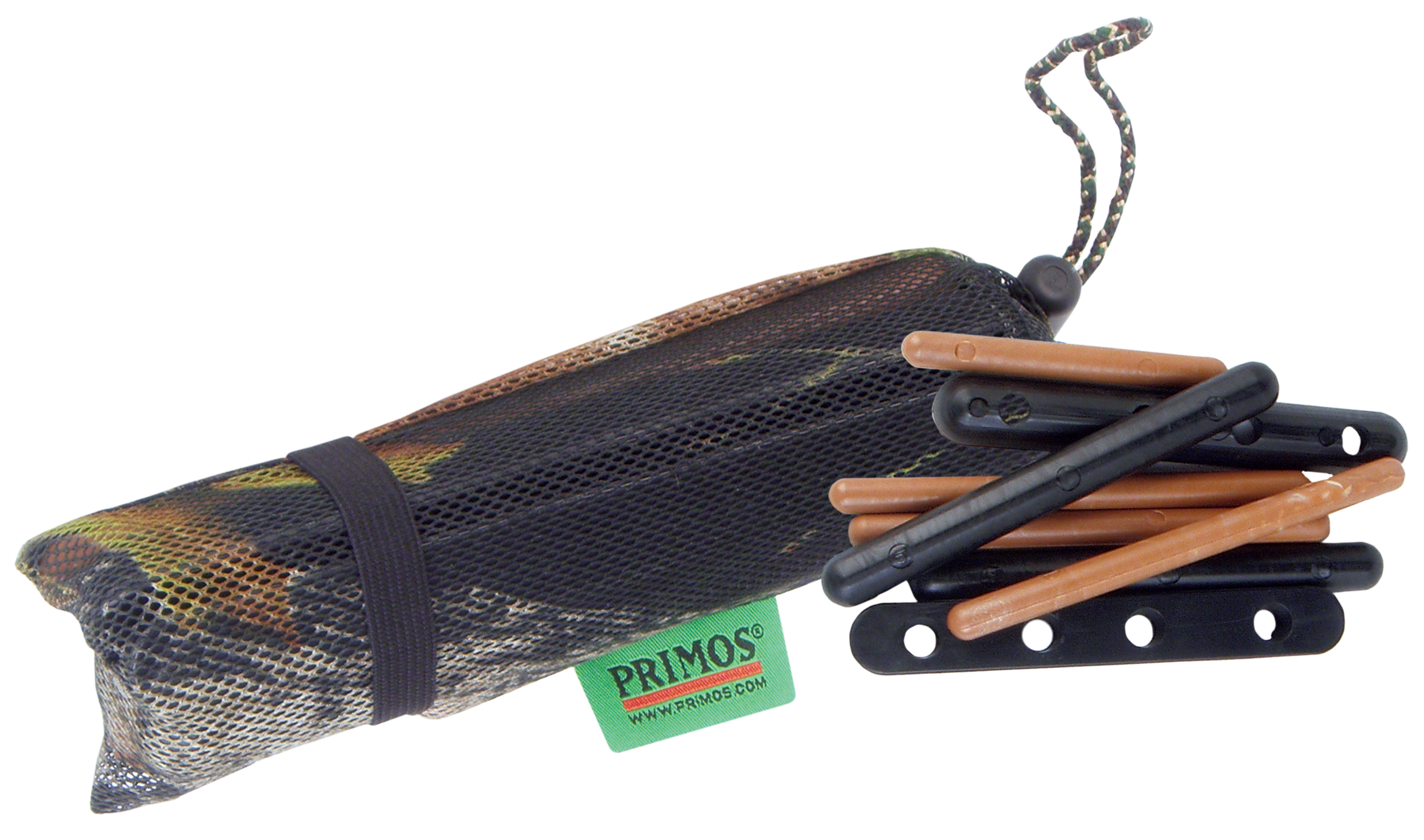 Primos 730 Rattling System Big Buck Bag Attracts Deer Black/Brown Wood