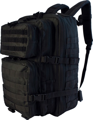 RED ROCK LARGE ASSAULT PACK BLACK W/ WEBBING