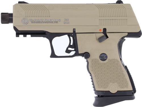 HI-POINT PISTOL YC9 9MM 10RD 3.93" FDE SLIDE THREADED