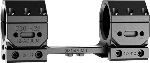 AUDERE SCOPE MOUNT ADVERSUS 30MM LOW BLACK