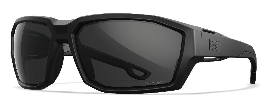 Wiley X Alpine Captivate Grey Shooting Glasses