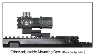 UTG RED DOT 4.0 MOA DOT 30MM WITH INTEGRAL QD MOUNT