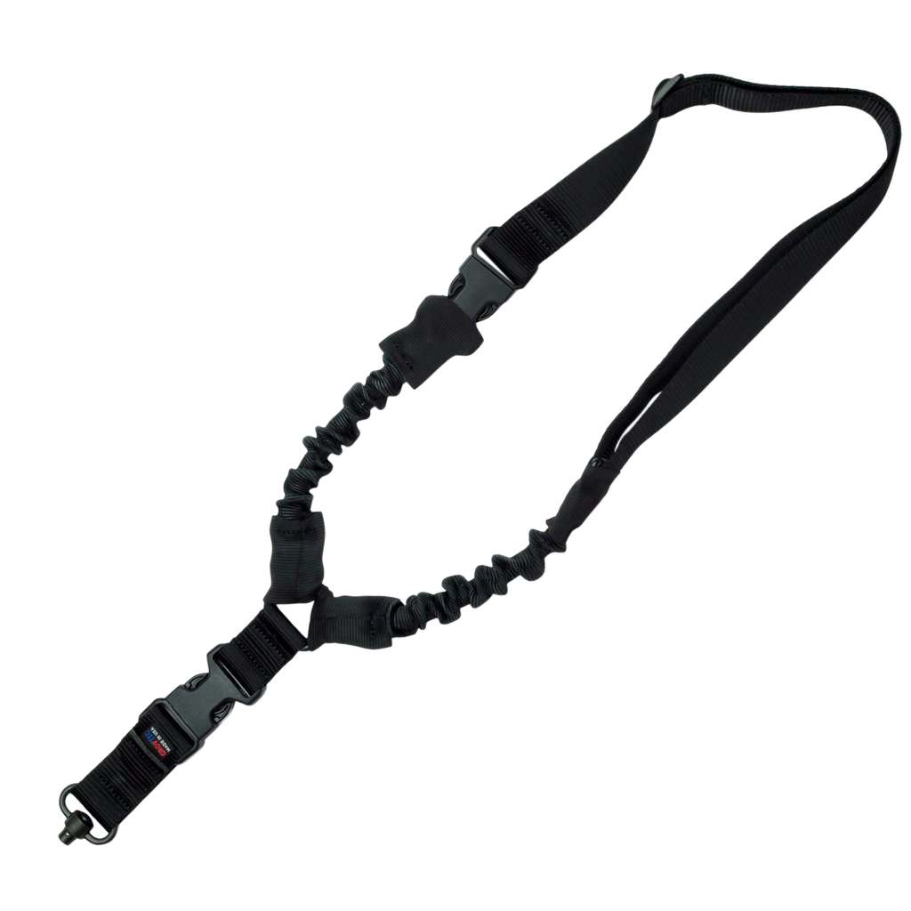 GrovTec US Inc GTSL52 Single Point Black Elastic Bungee Rifle/Shotgun
